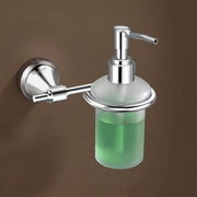 Plantex 304 Grade Stainless Steel Hand Wash Holder/Wall Soap/Shampoo Dispenser for Washbasin/Bathroom Accessories - Niko (Chrome)