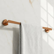 Plantex J4 Stainless Steel 24 Inch Towel Rod for Bathroom/Towel Holder in Bathroom/Towel Holder/Bathroom Accessories (PVD Rose Gold Finish) Angel