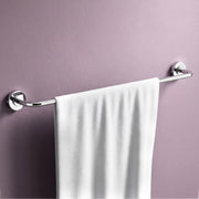 Plantex 304 Grade Stainless Steel Towel Hanger for Bathroom/Single Towel Rod/Towel Bar/Bathroom Accessories - Daizy (Chrome)