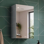 Plantex Bathroom Mirror Cabinet/304 Stainless Steel Cabinet with Mirror/Storage Cabinet/Wall Mounted Bathroom Cabinet (10x16 Inch, Chrome)