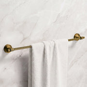 Plantex 304 Grade Stainless Steel Single Towel Rod for Bathroom/Towel Hanger/Towel Holder/Bathroom Accessories - Niko (Brass Antique)