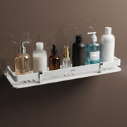 Plantex Acrylic Bathroom Shelf/Shelf for Bathroom Wall/Bathroom Shelf Rack/Kitchen Organiser/Stand (15x5 Inches-White)