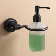 Plantex 304 Grade Stainless Steel Liquid Soap Dispenser/Shampoo Dispenser/Hand Wash Dispenser/Bathroom Accessories - Daizy (Black)