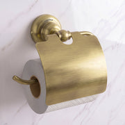 Plantex 304 Grade Stainless Steel Toilet Paper Roll Holder/Toilet Paper Holder in Bathroom/Kitchen/Bathroom Accessories - Skyllo (Antique)