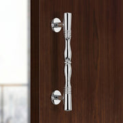 Plantex Door Handle/Stainless Steel Main Door Handle/8 Inch Pull-Push Handle - Pack of 1 (S-143,Chrome)