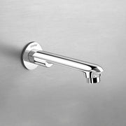 Plantex Bath Tub Spout with Wall Flange/Single Lever Spout/High Flow Tap for Bathroom/Kitchen - (Chrome)