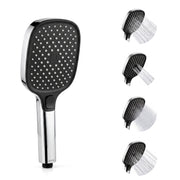 Plantex Hand Shower for Bath/4 Mode Multifunctional Shower/ABS Plastic Silicone Handheld Shower/Easy Mode Switching – (Chrome, APS-H592)