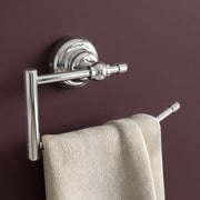 Plantex 304 Grade Stainless Steel Towel Ring/Napkin Hanger for Kitchen/Towel Holder for Wash Basin/Bathroom Accessories, Skyllo (Chrome Finish)