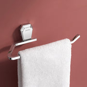 Plantex Towel Holder for Bathroom/304 Grade Stainless Steel Napkin Ring/Towel Hanger/Towel Ring/Bathroom Accessories - Pack of 1 (PM-2404, Chrome)