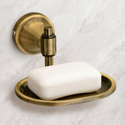 Plantex 304 Grade Stainless Steel Soap Holder Stand for Bathroom and Wash Basin Bathroom Accessories - Niko (Antique)