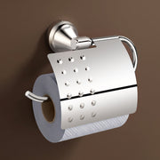 Plantex 304 Grade Stainless Steel Toilet Paper Holder/Toilet Paper Roll Holder/Toilet Roll Holder for Bathroom Accessories - Niko(Chrome)