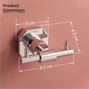 Plantex 304 Grade Stainless Steel Hook for Bathroom/Cloth Hanger for Wall/Hanger Hooks/Wall Hooks for Hanging Strong - Nipron (Chrome)