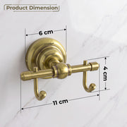 Plantex 304 Grade Stainless Steel Robe Hook/Cloth-Towel Hanger/Napkin Hanger/Bathroom Accessories - Skyllo (Antique)