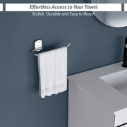 Plantex 304 Grade Stainless Steel Towel Ring for Washbasin/Napkin Holder/Hand Towel Holder for Bathroom & Kitchen/Bathroom Accessories - (Chrome)