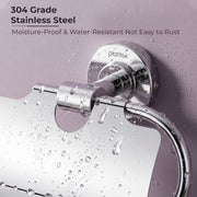 Plantex 304 Grade Stainless Steel Chrome Finish Toilet Paper Roll Holder for Bathroom/Tissue Holder for washroom/Bathroom Accessories - Daizy
