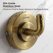 Plantex 304 Grade Stainless Steel Robe Hook/Cloth-Towel Hanger/Napkin Hanger/Bathroom Accessories - Daizy (Antique)