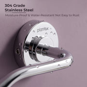 Plantex 304 Grade Stainless Steel Towel Ring for Wash Basin/Napkin Hanger for Bathroom/Hand Towel Holder/Bathroom Accessories - Daizy (Round,Chrome)