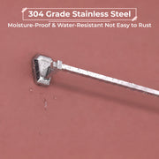 Plantex Towel Rod for Bathroom/304 Grade Stainless Steel Towel Bar/Towel Stand/24 Inch Towel Hanger/Bathroom Accessories - Pack of 1 (PM-2402, Chrome)