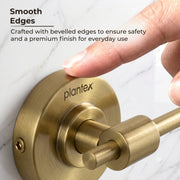 Plantex 304 Grade Stainless Steel Liquid Soap Dispenser/Shampoo Dispenser/Hand Wash Dispenser/Bathroom Accessories - Daizy (Antique)