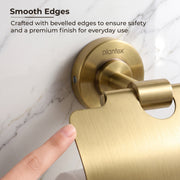 Plantex 304 Grade Stainless Steel Toilet Paper Roll Holder for Bathroom/Tissue Paper Holder/Bathroom Accessories - Daizy (Antique)