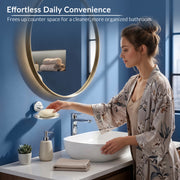 Plantex Maxx Stainless Steel Soap Holder for Bathroom - Soap Dish Stand/Accessories (Chrome)