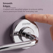 Plantex 304 Grade Stainless Steel Towel Ring for Wash Basin/Napkin Hanger for Bathroom/Hand Towel Holder/Bathroom Accessories - Daizy (Round,Chrome)