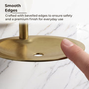 Plantex 304 Stainless Steel Soap Holder for Bathroom/Soap Dish/Soap Stand/Soap Tray/Bathroom Accessories - Daizy (Antique)