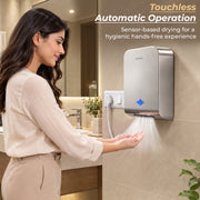 Plantex Automatic Hand Dryer 1000W/304 Stainless Steel Touchless Hand Dryer