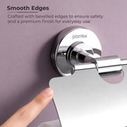 Plantex 304 Grade Stainless Steel Chrome Finish Toilet Paper Roll Holder for Bathroom/Tissue Holder for washroom/Bathroom Accessories - Daizy