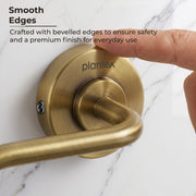 Plantex 304 Grade Stainless Steel Towel Hanger for Bathroom/Single Towel Rod/Bar/Bathroom Accessories - Daizy (Antique)