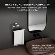 Plantex Towel Ring for Bathroom/Pure Brass Towel Holder/Towel Stand/Towel Hanger/Bathroom Accessories - Pack of 1 (APS-DL-08, Chrome)