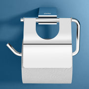 Plantex Toilet Paper Holder for Bathroom/304 Grade Stainless Steel Tissue Paper Roll Holder/Bathroom Accessories - Pack of 1 (Regent, Chrome)