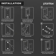 Plantex Towel Ring for Bathroom/Pure Brass Towel Holder/Towel Stand/Towel Hanger/Bathroom Accessories - Pack of 1 (APS-DL-08, Chrome)
