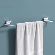 Plantex Towel Rod for Bathroom/304 Grade Stainless Steel Towel Hanger/24 inch Towel Holder/Bathroom Accessories - Pack of 1 (Delta - 2804, Chrome)