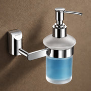 Plantex Smero Pure Brass Made Hand Wash Holder for Wash Basin/Liquid Soap Dispenser/Shampoo Dispenser - Superb (Chrome)