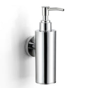 Plantex Liquid Soap Dispenser for Bathroom/304 Grade Stainless Steel Shampoo Dispenser/Round Hand wash Dispense/Bathroom Accessories - Pack of 1 (Regent, Chrome)