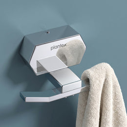 Plantex Robe Hook for Bathroom/304 Grade Stainless Steel Cloth Hanging Hook/Bath Towel Hook/Bathroom Accessories - Pack of 1 (Delta - 2805, Chrome)