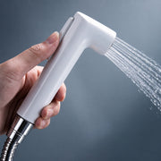 Plantex Self Cleaning Health Faucet for Toilet/ABS Plastic Jet Spray for Bathroom/Hand Gun/ Without Hose Pipe - Pack of 1 (White)