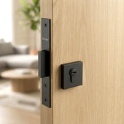 Plantex Dead Lock for Main Door/Lock with Brass 70mm Cylinder with Lock Body and 3 Computerized Keys - Pack of 1 (Z-Black)