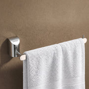 Plantex Smero Pure Brass Hand Towel Hanger/Towel Holder for Washbasin/Napkin Hanger for Wash Basin/Bathroom Accessories (Chrome Finish) Superb