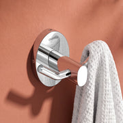 Plantex 304 Grade Stainless Steel Hooks for Hanging Clothes and Towels in Bathroom/Living Room/Bathroom Accessories - Olive (Chrome)