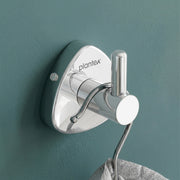 Plantex J4 Stainless Steel Clothes Hanger for Wall/Hangers for Bathroom/Robe Hook/Bathroom Accessories (Chrome Finish) Angel