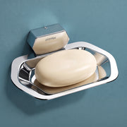 Plantex 304 Grade Stainless Steel Soap Dish for Bathroom/Soap Case/Soap Holder/Soap Stand/Bathroom Accessories - Pack of 1 (Delta, Chrome)
