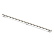 Plantex Aluminium Cabinet Handle/900mm Wardrobe Handle for Home/Cupboard Door Pull-Push Handles for Office - Pack of 1 (DTC-5580, Satin White & Chrome)