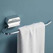 Plantex Napkin Ring for Bathroom/304 Grade Stainless Steel Towel Ring/Towel Holder/Towel Hanger/Bathroom Accessories - Pack of 1 (Delta - 2803, Chrome)