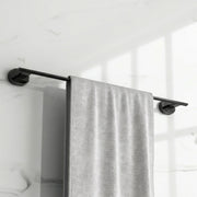 Plantex J4 Stainless Steel 24 Inch Towel Rod for Bathroom/Towel Holder in Bathroom/Towel Holder/Bathroom Accessories (PVD Black Finish) Onix