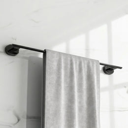 Plantex J4 Stainless Steel 24 Inch Towel Rod for Bathroom/Towel Holder in Bathroom/Towel Holder/Bathroom Accessories (PVD Black Finish) Onix