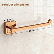 Plantex 304 Grade Stainless Steel Towel Ring for Wash Basin/Napkin Hanger for Bathroom/Towel Hanger/Towel Holder/Bathroom Accessories - Decan (Rose Gold)