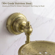 Plantex 304 Grade Stainless Steel Soap Dish/Soap Stand/Bathroom Soap Holder/Bathroom Accessories/Skyllo (Antique)