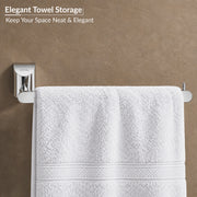 Plantex Smero Pure Brass Hand Towel Hanger/Towel Holder for Washbasin/Napkin Hanger for Wash Basin/Bathroom Accessories (Chrome Finish) Superb
